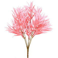 Imagem de HASTE DE FOLHAGEM PERMANENTE DECORATIVA DE PALMEIRA COR BLUSH 31X18 CM - GRILLO - Grillo Ltda