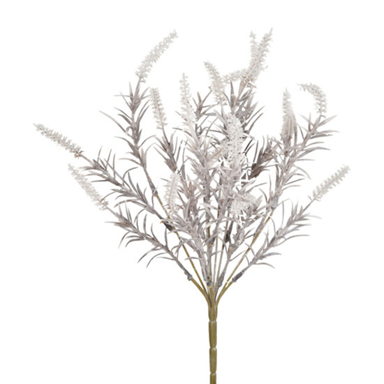 Imagem BUQUÊ DECORATIVO PERMANENTE RABO DE RAPOSA COR CINZA EM PLÁSTICO 40X17 CM - GRILLO