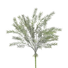 Imagem de BUQUÊ DE FOLHAS DECORATIVAS PERMANENTE VERDE EM PLÁSTICO MOLDÁVEL 41X17 CM - GRILLO - Grillo Ltda