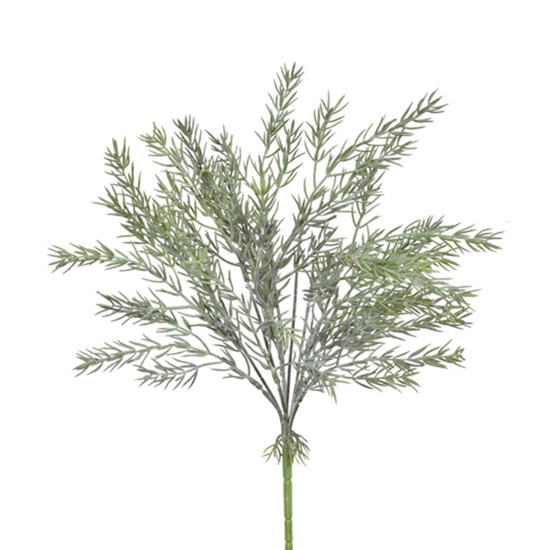 Imagem BUQUÊ DE FOLHAS DECORATIVAS PERMANENTE VERDE EM PLÁSTICO MOLDÁVEL 41X17 CM - GRILLO