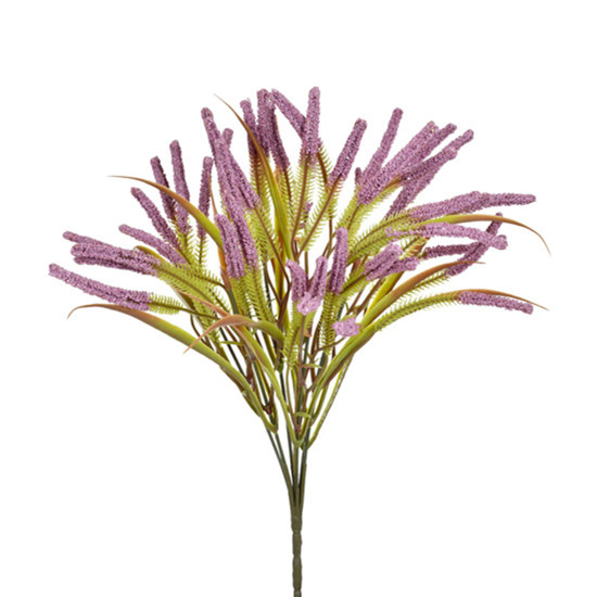 Imagem BUQUÊ PERMANENTE DE SEMENTE SILVESTRE LAVANDA OUTONO EM PLÁSTICO 37X17 CM - GRILLO