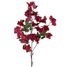 Imagem de HASTE LONGA DE BOUGAINVILLE LAVANDA DE PLÁSTICO E CETIM 90X26CM - GRILLO - Grillo Ltda