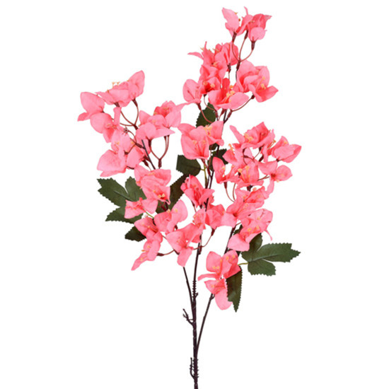 Imagem HASTE PERMANENTE DE BOUGAINVILLE ROSA EM PLÁSTICO MOLDÁVEL 90X26 CM - GRILLO