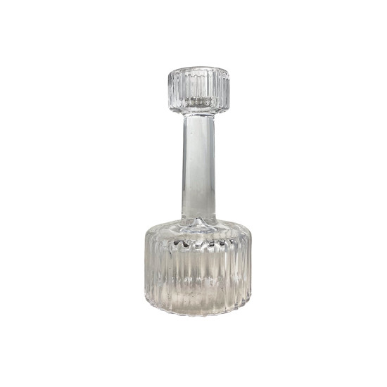 Imagem CASTIÇAL DECORATIVO EM VIDRO DECORATIVO 15X7 CM - GRILLO 58267