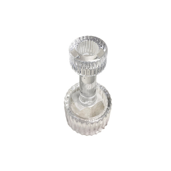 Imagem CASTIÇAL DECORATIVO EM VIDRO DECORATIVO 15X7 CM - GRILLO 58267