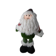 Imagem de BONECO DE NEVE DECORATIVO DE NATAL COLORIDO EM TECIDO 96X16X28 CM - DINATALE IMPORT - Dinatale Import Ltda