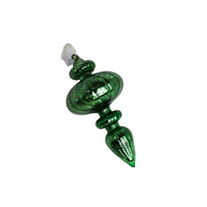 Imagem de BOLA NATALINA EM VIDRO COR VERDE 24CM - GRILLO 54997 - Grillo Ltda