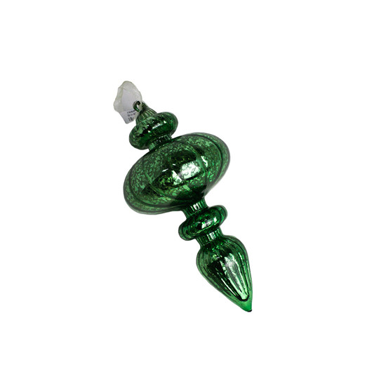 Imagem BOLA NATALINA EM VIDRO COR VERDE 24CM - GRILLO 54997