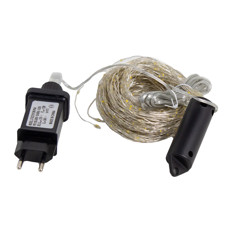 Imagem de PISCA PISCA FIO TRANSPARENTE COM 100 LEDS BIVOLT  COM 350CM - CROMUS  - Cromus Embalagens Ind. E Com. Ltda