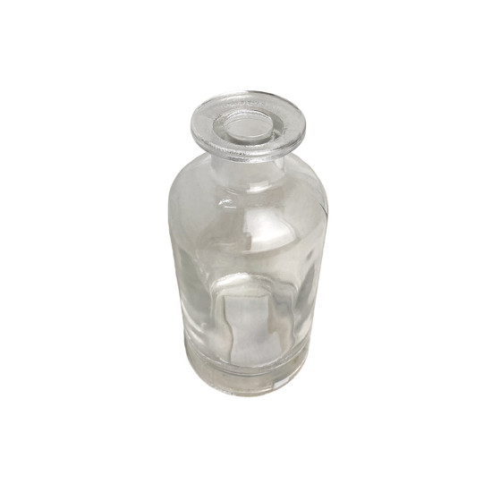 Imagem VASO DECORATIVO EM VIDRO TRANSPARENTE 15X7 CM
