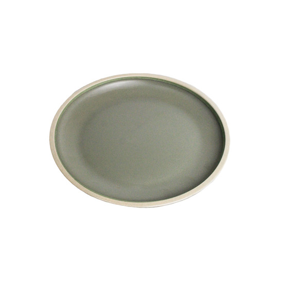 Imagem PRATO RASO PARA PÃO EM MELAMINA CINZA 15 CM