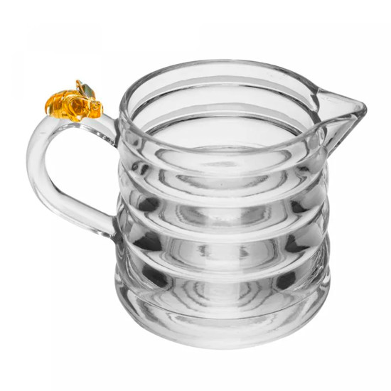 Imagem LEITEIRA LITTLE BEE 300ML EM CRISTAL ECOLÓGICO 8X12X8 CM - LYOR