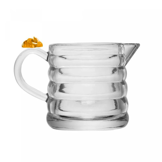 Imagem LEITEIRA LITTLE BEE 300ML EM CRISTAL ECOLÓGICO 8X12X8 CM - LYOR