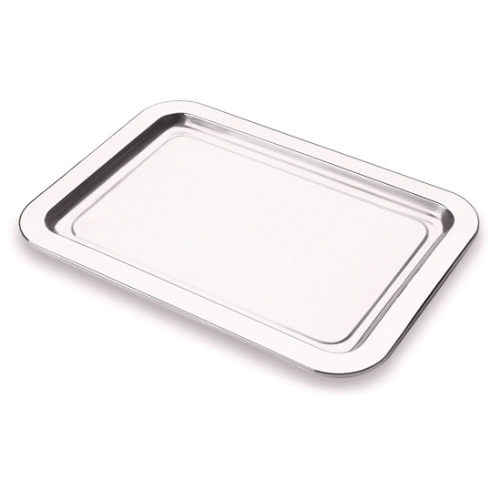 Imagem BANDEJA PARA SERVIR NEO POP EM AÇO INOX 34X25X3 CM - FORMA UTILIDADES