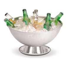 Imagem de CHAMPANHEIRA PERLAGE EM AÇO INOX 12,2L COM BASE COLETORA 26X45 CM - FORMA UTILIDADES - Forma Utilidades Ltda