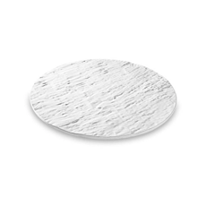 Imagem de TÁBUA REDONDA STONE EM MELAMINA BRANCA 40X40X1 CM - HAUS - Brinox Metalurgica S   A