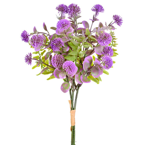 Imagem RAMALHETE DECORATIVO DE BERRIES DO CAMPO COR LAVANDA EM PLÁSTCO MOLDÁVEL - GRILLO