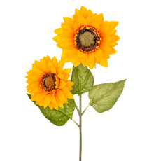 Imagem de BUQUÊ DE GIRASOL DECORATIVO EM PLÁSTICO MOLDÁVEL 92X30 CM - GRILLO - Grillo Ltda
