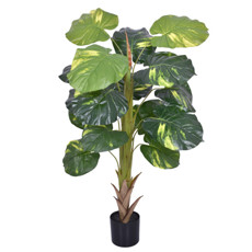 Imagem de PLANTA POTHOS DECORATIVA COM FOLHAGEM VERDE TOQUE REAL EM PLÁSTICO 135X82CM - GRILLO - Grillo Ltda