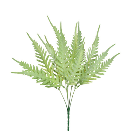 Imagem BUQUÊ DECORATIVO DE SAMAMBAIA VERDE EM PLÁSTICO MOLDÁVEL 44X21CM - GRILLO