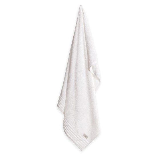 Imagem TOALHA BANHO FELPUDO IMPERIALE BRANCA EM ALGODÃO 140X70 CM - TRUSSARDI