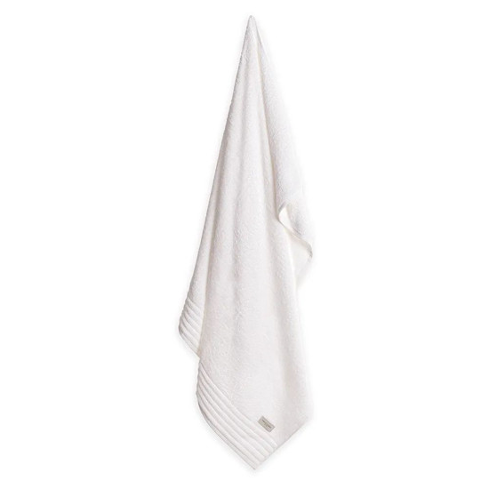 Imagem TOALHA BANHÃO FELPUDO IMPERIALE BRANCA EM ALGODÃO 150X86 CM - TRUSSARDI