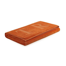 Imagem de TOALHA DE PRAIA VELUDO LEVANTO ESTATE LARANJA EM ALGODÃO 180X86 CM - TRUSSARDI - Karsten S.A 