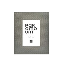 Imagem de PORTA RETRATO CINZA REVESTIDO DECORATIVO EM MDF 25X20 CM - PARAMOUNT INDUSTRIA - Paramount Ind E Com De Plast Ltda