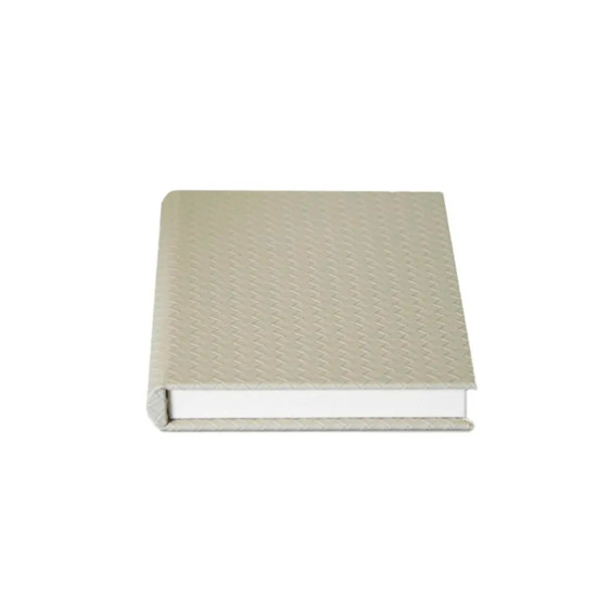 Imagem CAIXA LIVRO DECORATIVA COR CINZA EM MDF E REVESTIDA 3X29X21 CM - PARAMOUNT INDUSTRIA