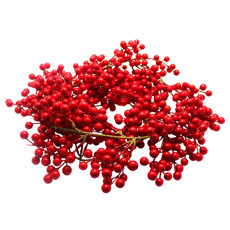 Imagem de FESTÃO NATALINO DECORATIVO DE BERRIES VERMELHAS 145X10CM - GRILLO - Grillo Ltda