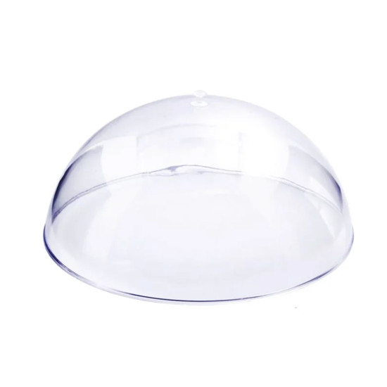 Imagem CÚPULA REDONDA GRANDE EM ACRÍLICO TRANSPARENTE 16X33X33 CM - KZA INDUSTRIA