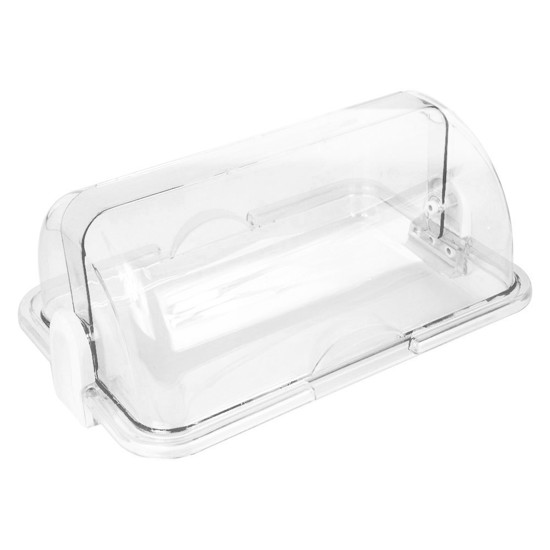 Imagem PORTA PÃO BASCULANTE CRISTAL EM ACRÍLICO 13X29X19 CM - KZA INDUSTRIA