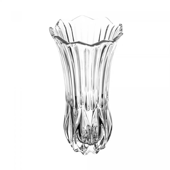 Imagem VASO TULIPA DECORATIVO EM VIDRO 22X12X12 CM - WOLFF