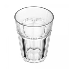 Imagem de JOGO DE 6 COPOS EM VIDRO BELLE EPOQUE 275ML 10X8 CM - LYOR - Coliseu Presentes Ltda