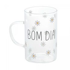 Imagem de CONJUNTO 2 CANECAS 280ML EM VIDRO BOROSSILICATO RESISTENTE A CALOR 10X9X6CM - WOLFF - Rojemac Impotacao E Exportacao Ltda