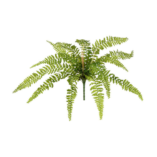 Imagem BUQUÊ DECORATIVO DE SAMAMBAIA VERDE EM PLÁSTICO MOLDÁVEL 40X90 CM - GRILLO