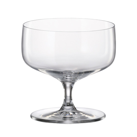 Imagem CONJUNTO 6 TAÇAS 315ML PARA SOBREMESA EM CRISTAL 11X11X11CM - CRYSTAL BOHEMIA