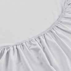 Imagem de LENÇOL QUEEN TOQUE DE SEDA LISO BRANCO AVULSO EM POLIÉSTER - JOLITEX TERNILLE - Industria E Comercio Jolitex Ltda