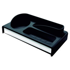 Imagem de ORGANIZADOR SUPREMA MULTIUSO PARA PIA EM PLÁSTICO E AÇO INOX 6X22X12 CM - BRINOX - Brinox Metalurgica S A