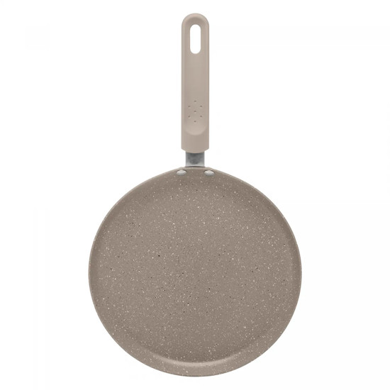 Imagem TAPIOQUEIRA DE INDUÇÃO CHEF PRO TAUPE ALUMÍNIO REVESTIDA EM CERÂMICA 6X40X24CM - LYOR
