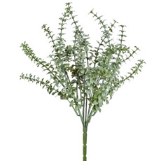 Imagem de BUQUÊ DECORATIVO PERMANENTE DE FOLHAS VERDE EM PLÁSTICO MOLDÁVEL 42X21CM - GRILLO - Grillo Ltda