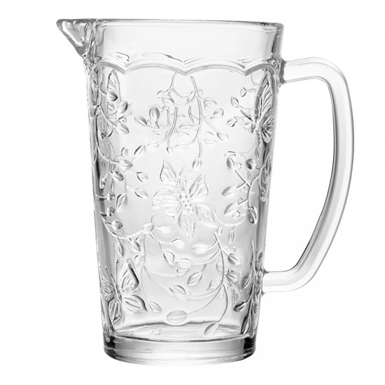Imagem JARRA NEW BUTTERFLY 750ML EM VIDRO 17X15X10CM - LYOR