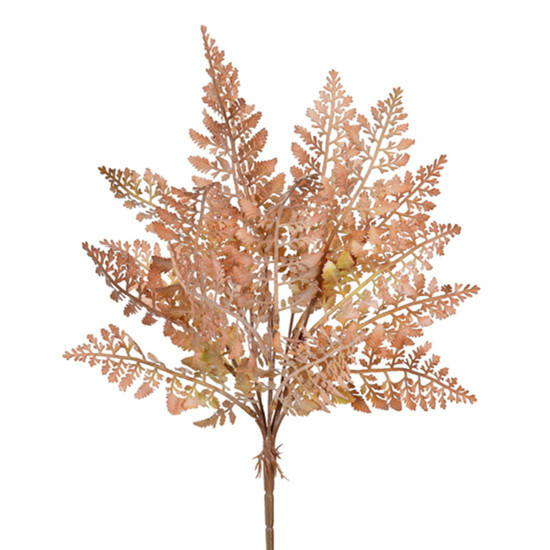 Imagem BUQUÊ DECORATIVO DE GRAMA SILVESTRE LARANJA OUTONO EM PLÁSTICO MOLDÁVEL - GRILLO