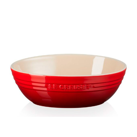 Imagem BOWL DE SERVIR OVAL 3,2L VERMELHO EM CERÂMICA 10X30X24CM - LE CREUSET