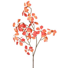 Imagem de HASTE DECORATIVA DE FOLHAS SILVESTRES OUTONO EM PLÁSTICO MOLDÁVEL 75X20CM - GRILLO - Grillo Ltda