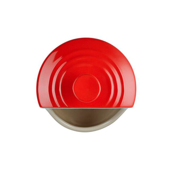 Imagem PORTA SAL 300ML VERMELHO EM CERÂMICA 13X12X12CM - LE CREUSET - GRILLO 970824