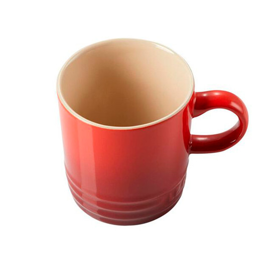 Imagem CANECA LONDON 100ML VERMELHA EM CERÂMICA 6,55X5,7X5,7CM - LE CREUSET
