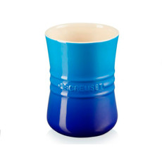 Imagem de PORTA UTENSÍLIOS 1,1L SIGNATURE AZURE BLUE EM CERÂMICA 16,3X11,6X11,6CM - LE CREUSET - Le Creuset Do Brasil 