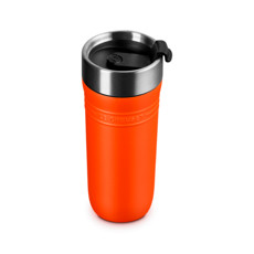 Imagem de COPO TÉRMICO 350ML OTG LARANJA EM AÇO INOX 19,2X8,1X8,1CM - LE CREUSET - Le Creuset Do Brasil 