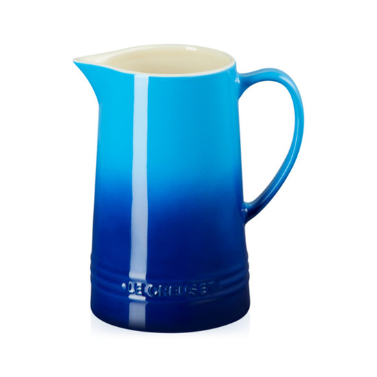 Imagem JARRA 1,5L SCANDINAVIA AZURE BLUE EM CERÂMICA 19,95X17,9X12,6CM - LE CREUSET